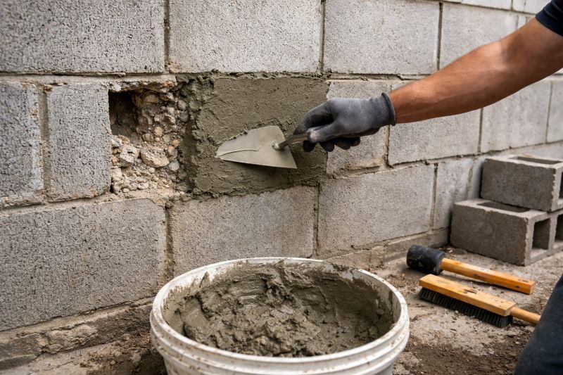 Block Wall Repair in Durham, NC