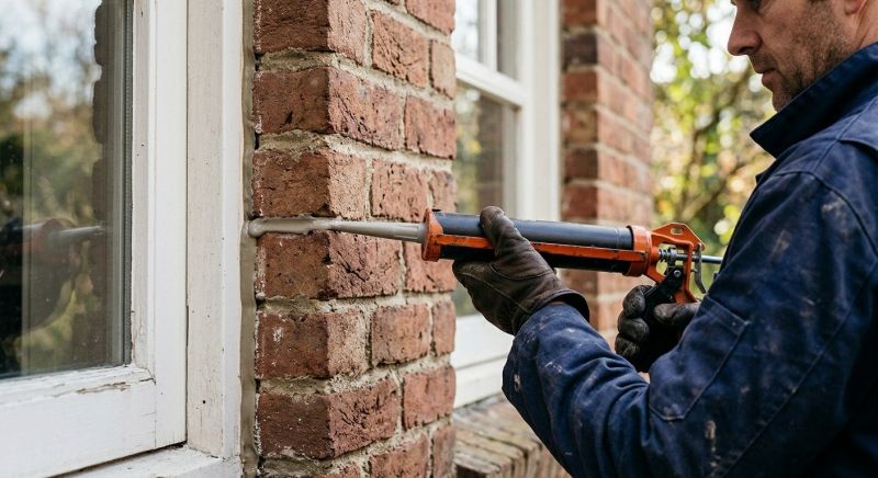 Brick Caulking in Cary, NC