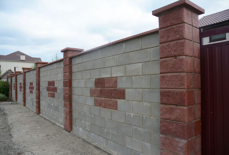 Brick Fence Repair in Cary, NC