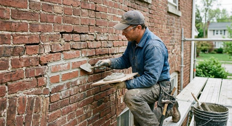 Brick Flatwork Repair in Carrboro, NC