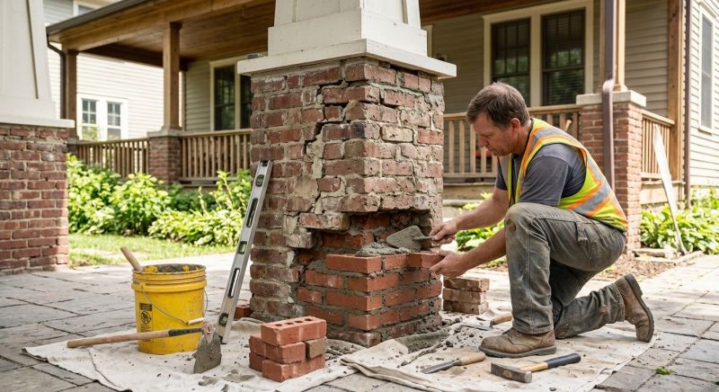 Brick Restoration in Apex, NC
