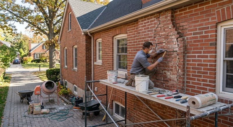 Brick Restoration in Wake County, NC