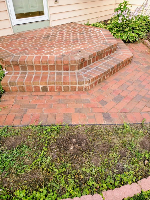 Brick Stoop Repair in Cary, NC