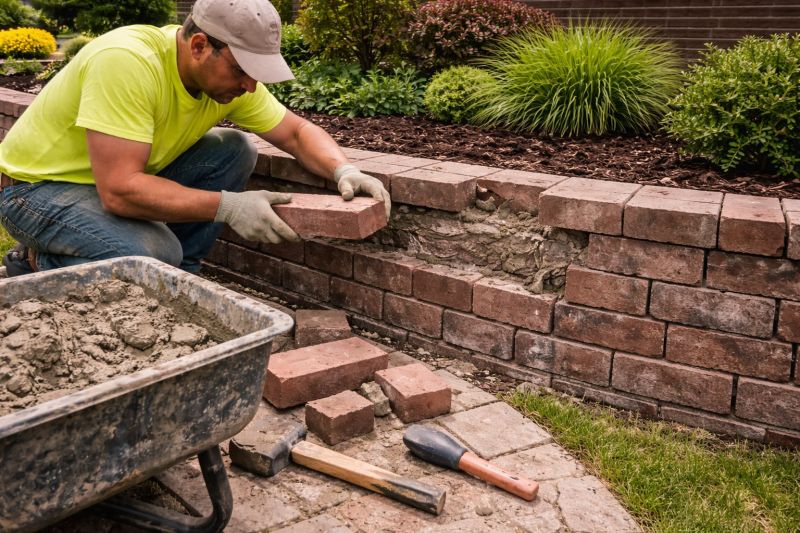 Brick Wall Repair in Angier, NC