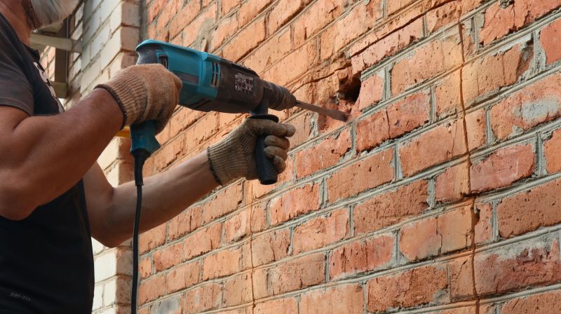 Brick Wall Repair in Durham, NC