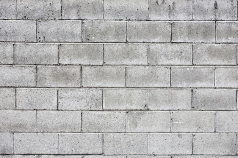Cinder Block Wall Repair in Apex, NC