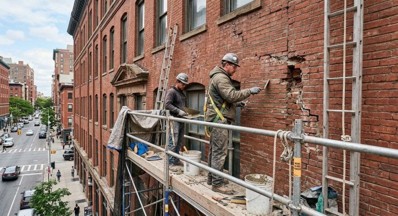 Commercial Masonry Repair in Durham, NC