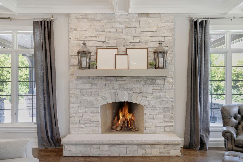 Stone Chimney Installation in Angier, NC
