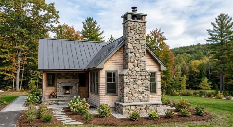 Stone Chimney Installation in Carrboro, NC
