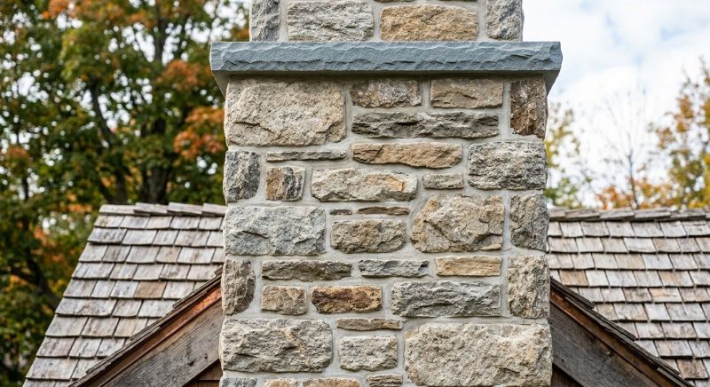 Stone Chimney Installation in Morrisville, NC