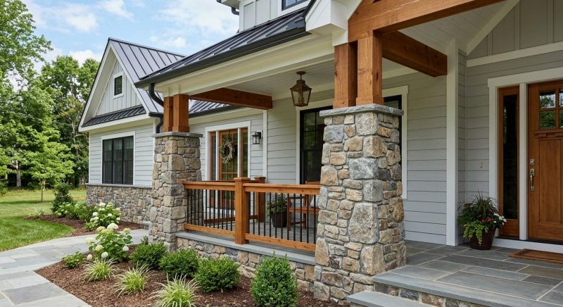Stone Chimney Installation in Pittsboro, NC