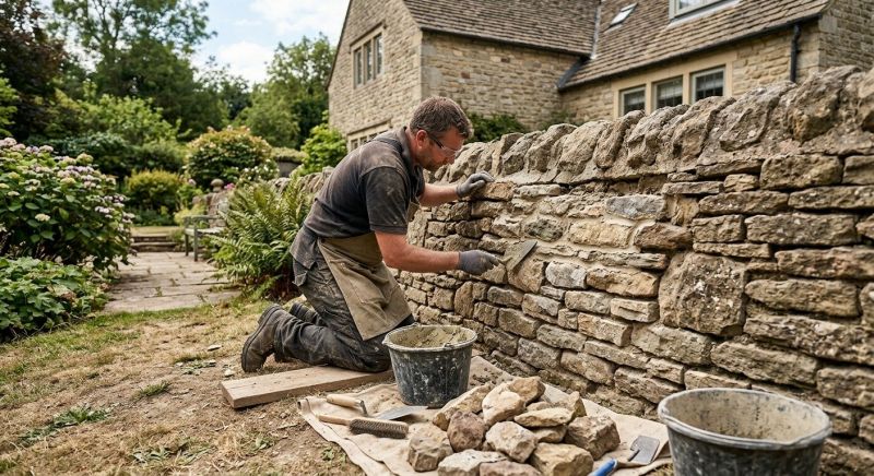 Stone Masonry Repair in Orange County, NC