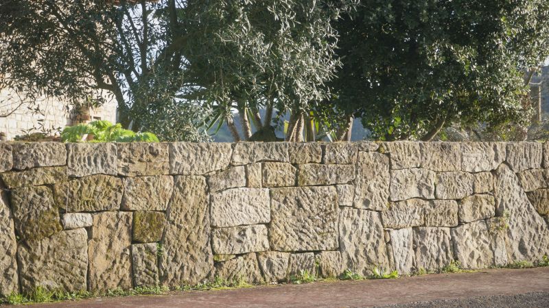 Stone Wall Repair in Johnston County, NC