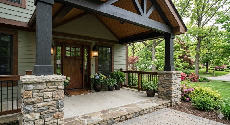 Stonework Installation in Wake County, NC
