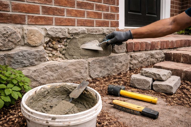 Stonework Repair in Angier, NC