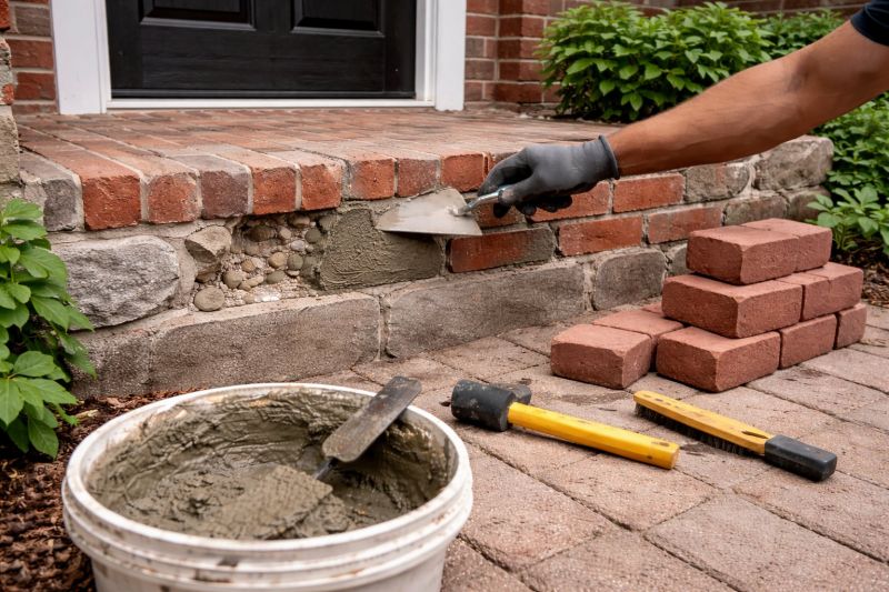Stonework Repair in Knightdale, NC