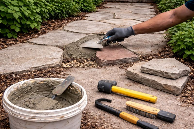 Stonework Repair in Raleigh, NC